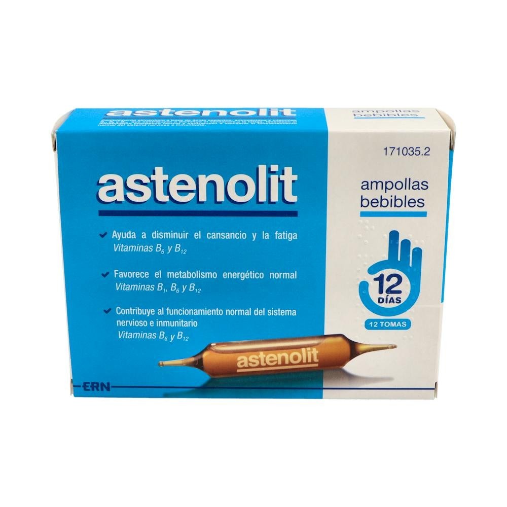 Astenolit 12 ampollas