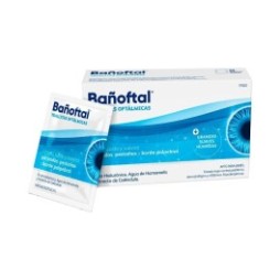 Bañoftal toallitas oculares estériles 20uds