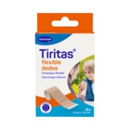 Tiritas Tela Elastic Large 16 U