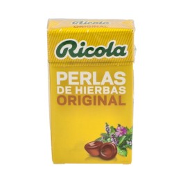 Ricola perlas sin azúcar de hierbas suizas 25g