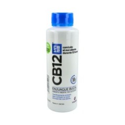 CB12 Enjuague Bucal para Mal Aliento Menta 500 ml