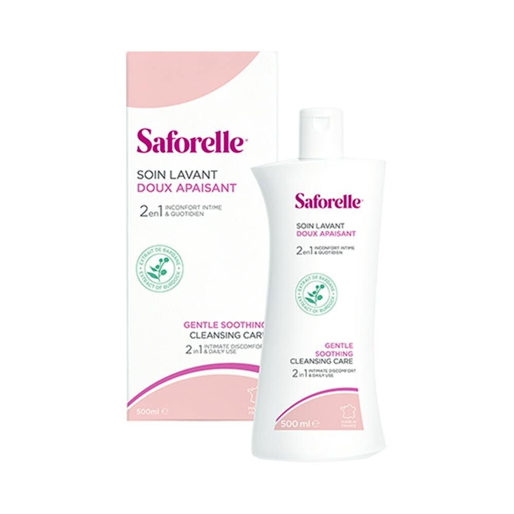 Saforelle Cuidado Limpiador Suave 500ml