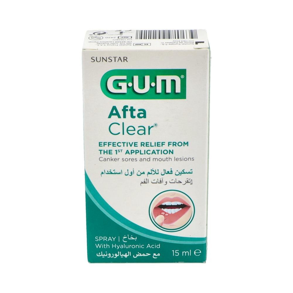 GUM Aftaclear spray 15ml