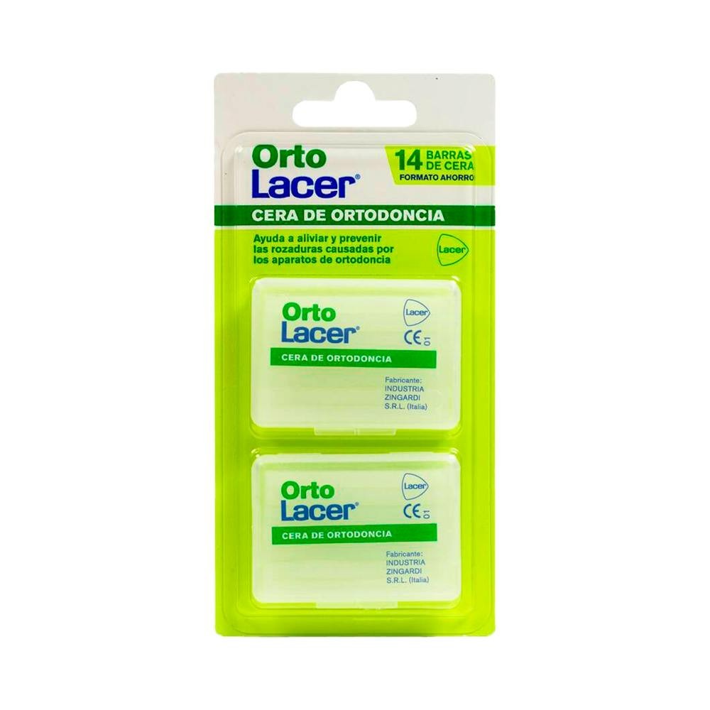 Lacer OrtoLacer Cera de Ortodoncia 2x7 barras