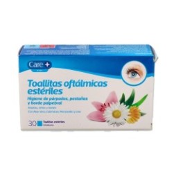 Care+ Toallitas Oftálmicas Estériles 30uds