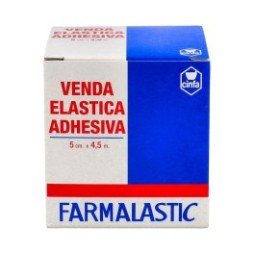 Farmalastic venda elástica adhesiva 5mx4,5cm 1ud