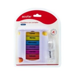 Acofar Pastillero Semanal con Cortador