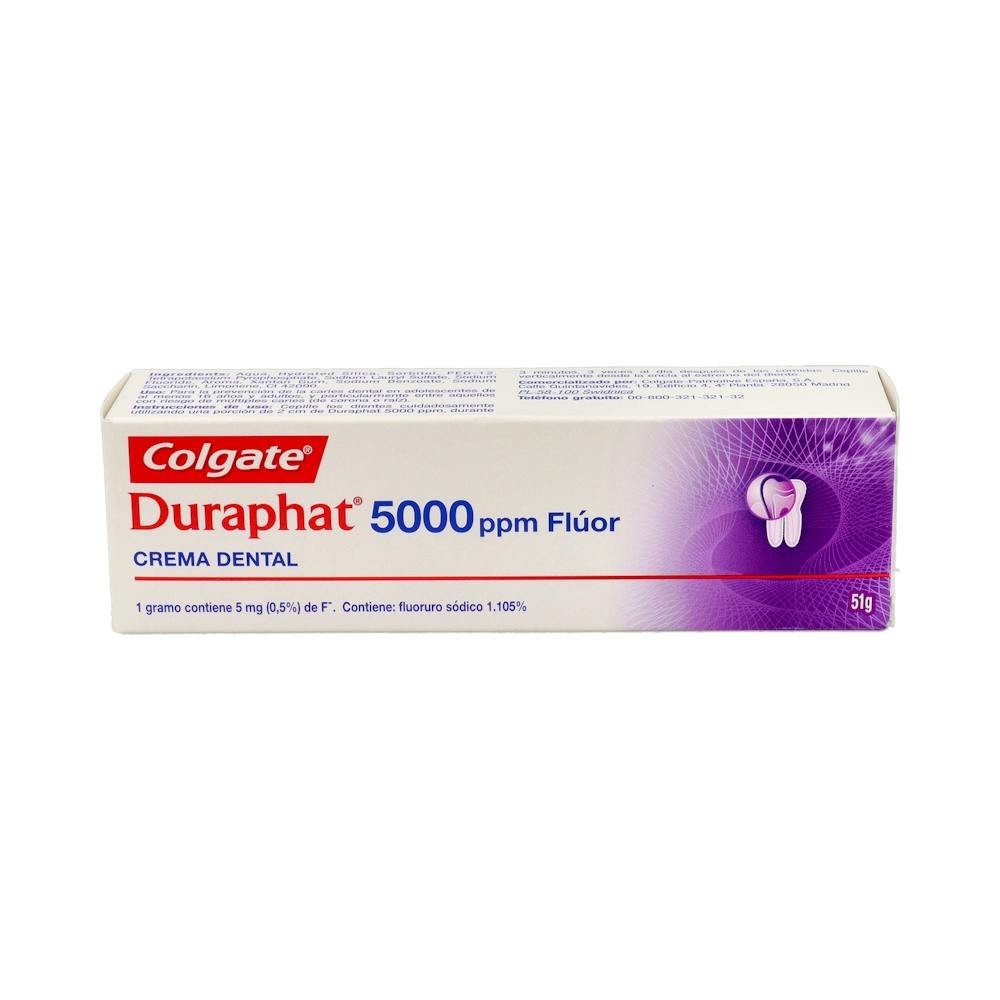 Colgate Duraphat 5000ppm Flúor Crema Dental 51g